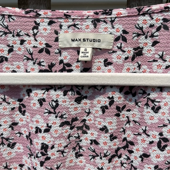Max Studio pink floral dress - Picture 3 of 3